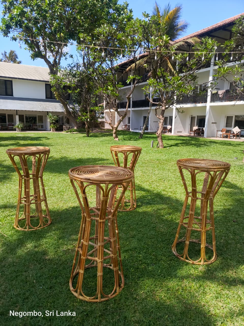 Cane Cocktail Table